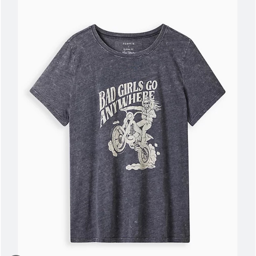 Torrid: Vintage Bad Girls Tee, Size 2